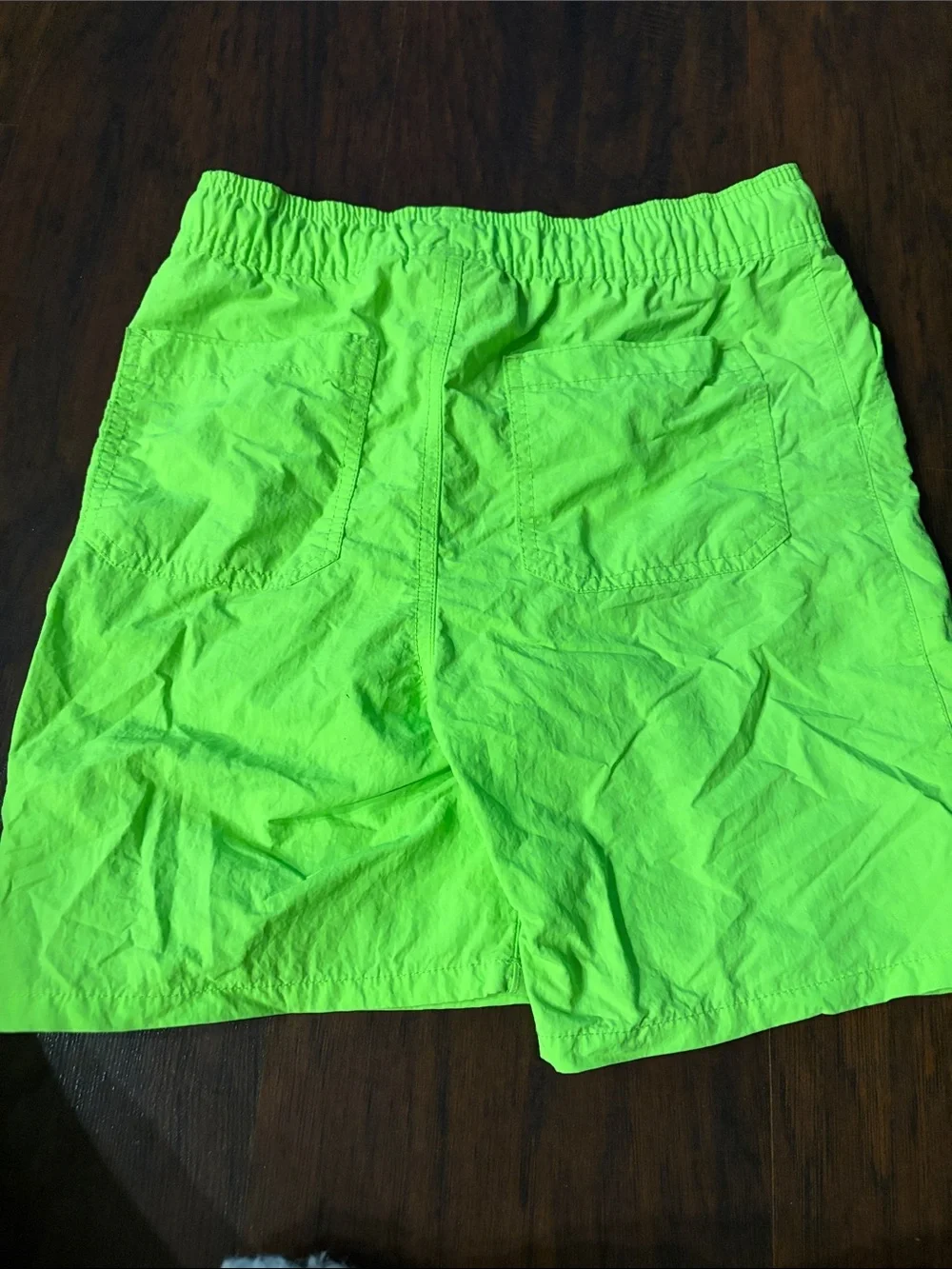 The Children's Place Neon Green Boys' Swim Trunks